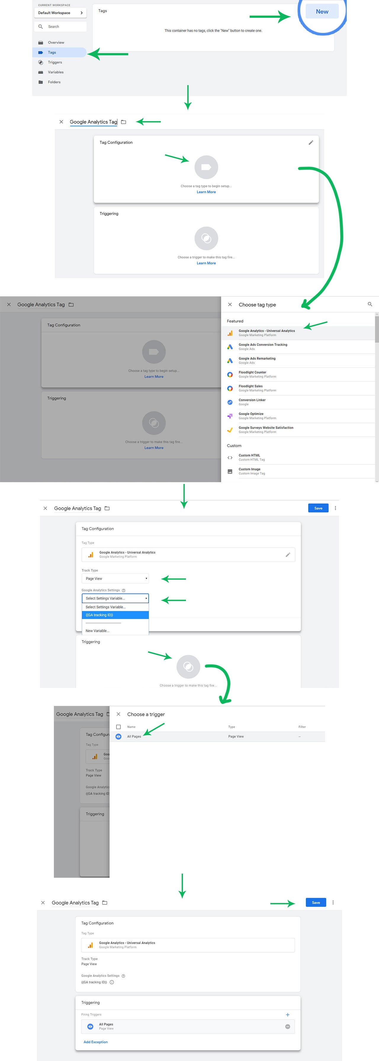 Adding Tag in Google Tag Manager