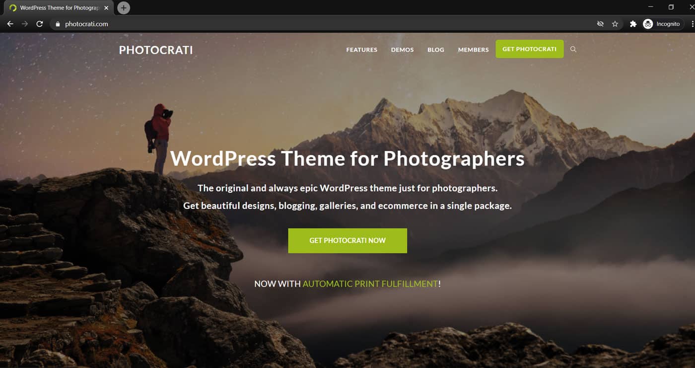 photocrati wordpress theme for photographers