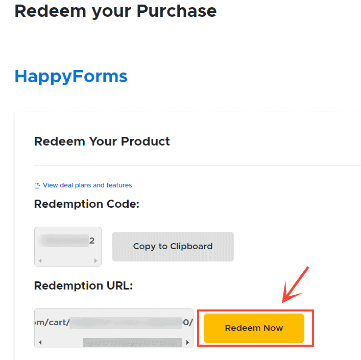 redeem happyforms code appsumo