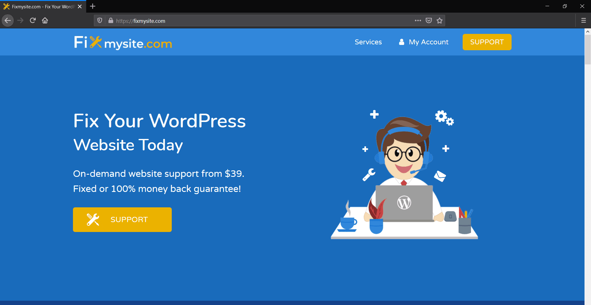 fixmysite - wordpress help service