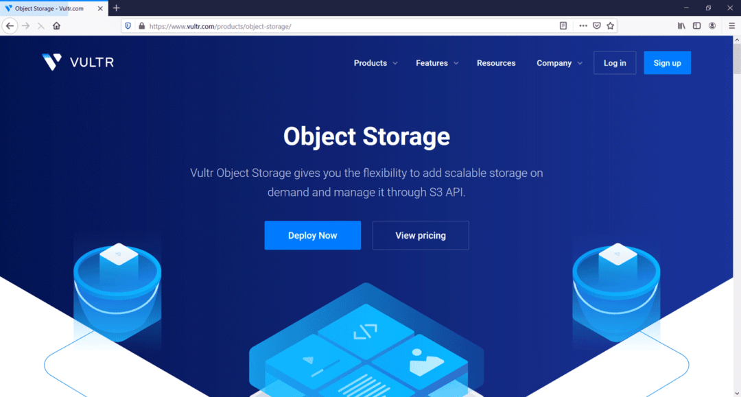 vultr object storage