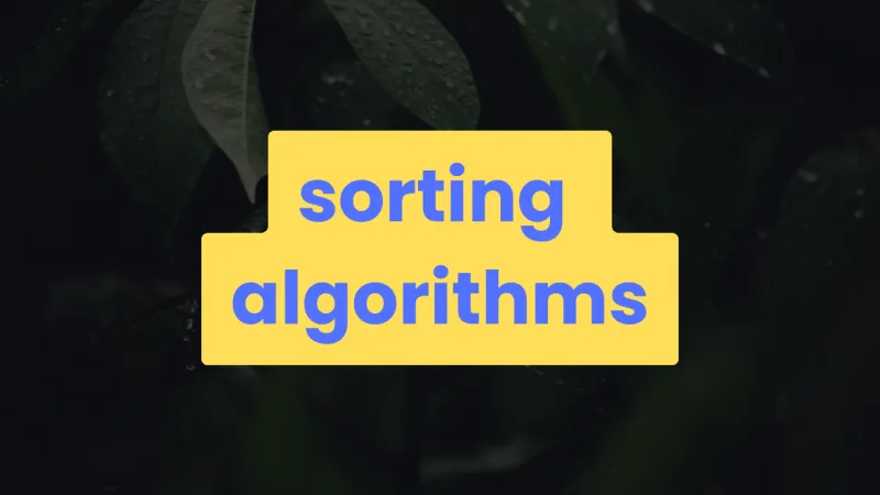 5 Major Sorting Algorithms